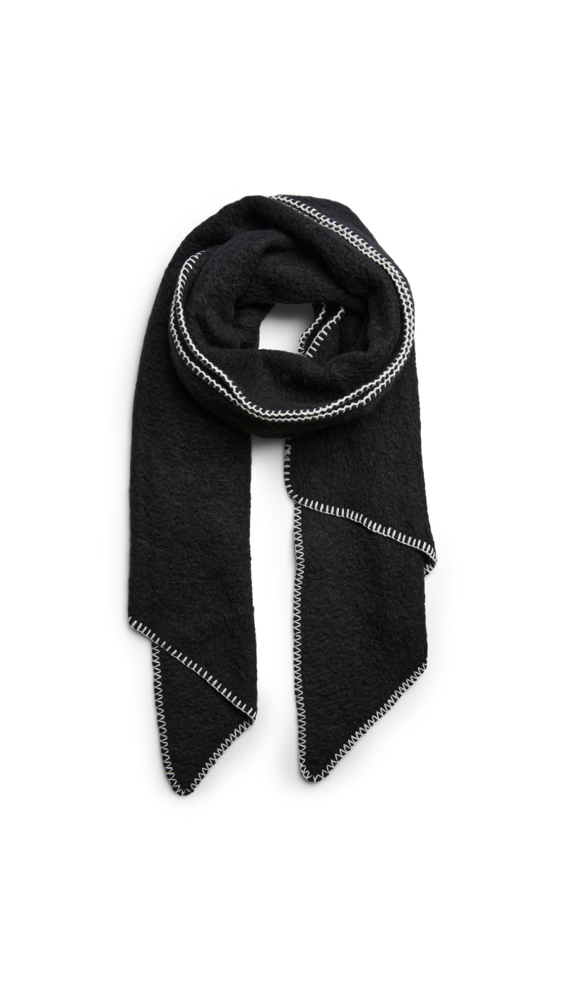 Echarpe Black PCPYRON PIECES - 6 | ACCESSORI